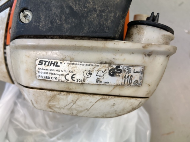 1377987-11 Aluminiumstege Nordic Star, Röjsåg Stihl FS 460C, termomatta Isover