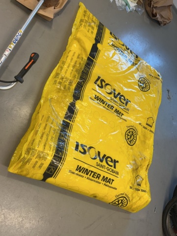 1377987-13 Aluminiumstege Nordic Star, Röjsåg Stihl FS 460C, termomatta Isover