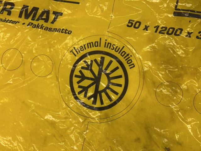 1377987-16 Aluminiumstege Nordic Star, Röjsåg Stihl FS 460C, termomatta Isover