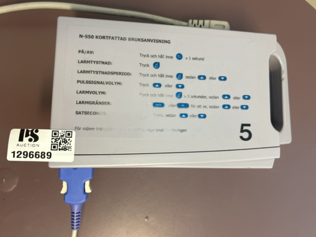 1296689-7 Pulsoximeter – Nellcor N-550