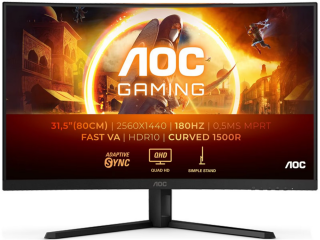 1405066-1 Gamingskärm AOC 32" curved CQ32G4VE