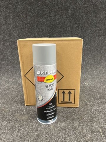 1402265-1 6 st burkar sprayfärg Rust-Oleum Galva Zink 2185