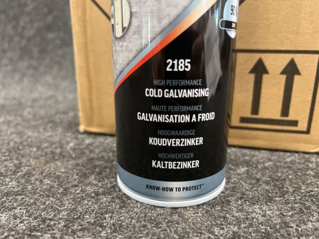 1402268-3 6 st burkar sprayfärg Rust-Oleum Galva Zink 2185