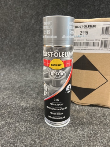 1402270-2 6 st burkar sprayfärg Rust-Oleum Metalic 2100