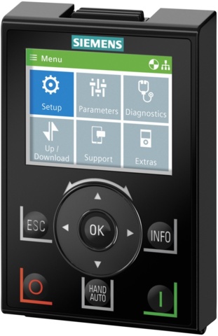 1407515-1 Operatörspanel – Siemens SINAMICS Intelligent Operator Panel IOP‑2 (Art nr: 6SL3255‑0AA00‑4JA2)