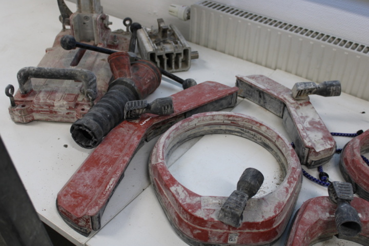 1356930-4 Borr rigg, vatten avgränsare, underrede till borr rigg