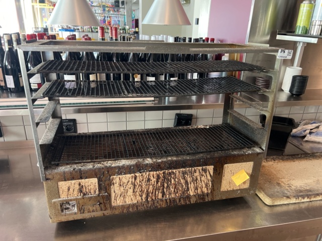 1395458-1 Kolgrill med grillgaller och bottenplatta - Kasai