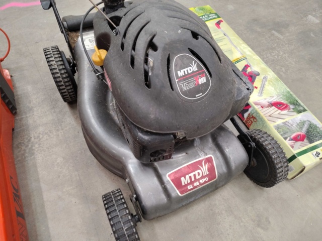 1379873-2 Trädgårdsmaskiner, 4 st – MTD, Flymo, TÜP Craft, gräsklippare, trimmer, häcksax