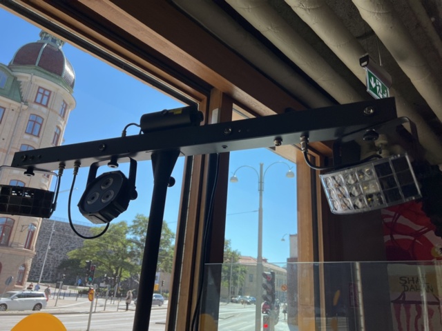 1395476-2 DJ-belysning på stativ - Gear4music Cosmos-Mix