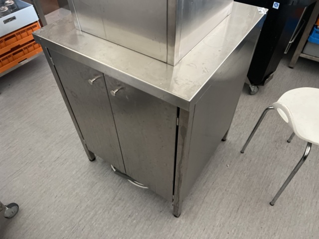 1395483-2 Hög rostfri hylla 350 cm