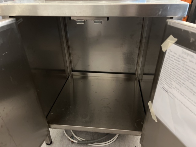 1395483-3 Hög rostfri hylla 350 cm