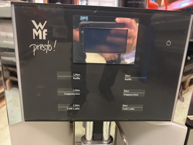 1383126-2 Coffee machine with milk cooler - WMF Presto