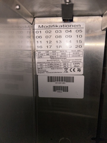 1383126-11 Coffee machine with milk cooler - WMF Presto