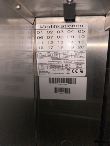 1383126-12 Coffee machine with milk cooler - WMF Presto