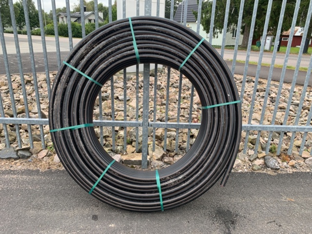 1094605-2 Pem-rör Wavin brun stripe 40X2,4 L=200M PN8 PE80 SDR17