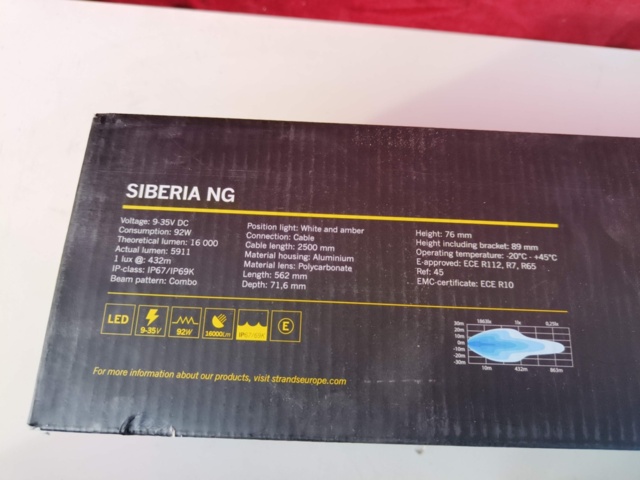 1331802-8 Två stycken ledramper Strands Siberia NG 22" / 32"