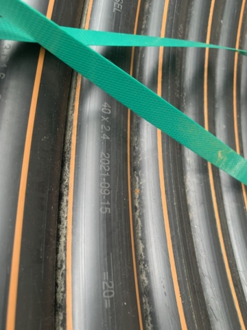 1094611-7 Pem-rör Pipelife SDR17 40X2,4 L=500M PE80 PN6,3