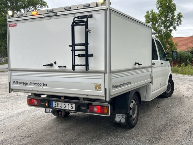 1383178-4 Volkswagen Transporter Chassi Dubbelhytt T32 2.0 TDI 4Motion DSG Sekventiell, 150hk, 2018