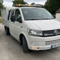1383178-6 Volkswagen Transporter Chassi Dubbelhytt T32 2.0 TDI 4Motion DSG Sekventiell, 150hk, 2018