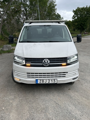 1383178-7 Volkswagen Transporter Chassi Dubbelhytt T32 2.0 TDI 4Motion DSG Sekventiell, 150hk, 2018
