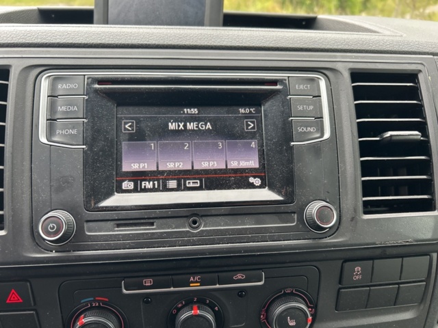 1383178-16 Volkswagen Transporter Chassi Dubbelhytt T32 2.0 TDI 4Motion DSG Sekventiell, 150hk, 2018