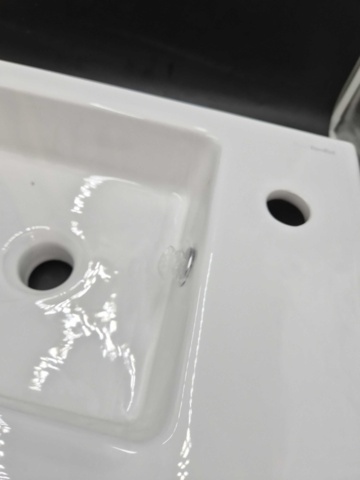 1375875-5 Tvättställ - Duobad, porslin, 53x32x14 cm