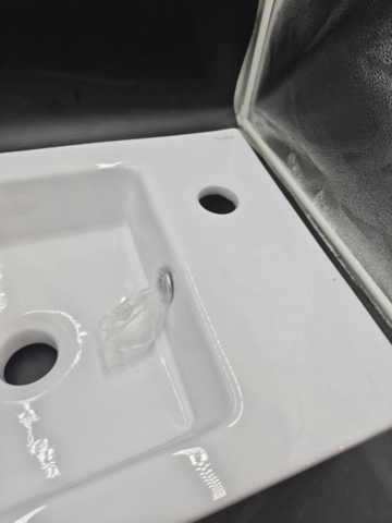 1375877-4 Tvättställ - Duobad, porslin, 53x32x14 cm