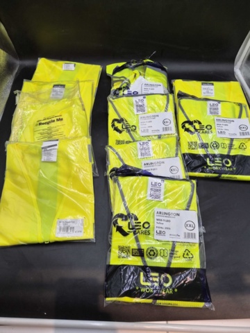 1407564-1 Varselväst, 10 st, stl 2XL