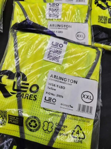 1407564-2 Varselväst, 10 st, stl 2XL