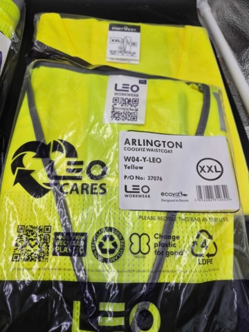 1407564-3 Varselväst, 10 st, stl 2XL