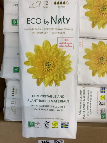 1402779-8 Hygiene items and packaging materials - ECO by Naty and aboutHER