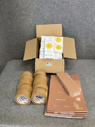 1402779-9 Hygiene items and packaging materials - ECO by Naty and aboutHER