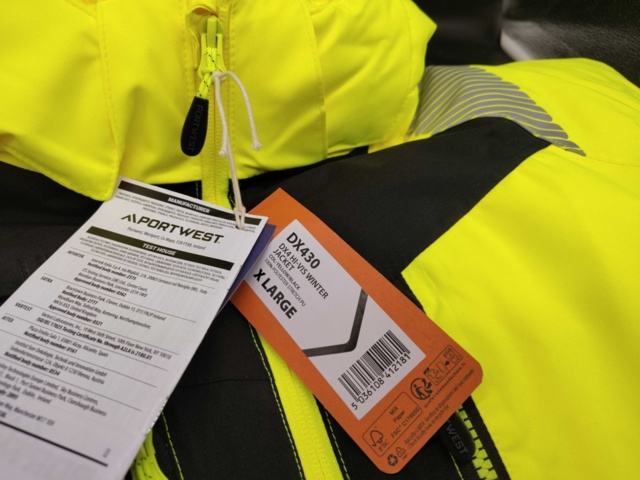 1407572-3 Vinterjacka - Portwest, varsel, stl XL