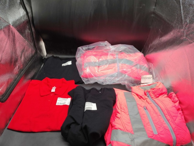 1407576-1 Arbetskläder, 5 st - jackor, tröjor, piké, dam