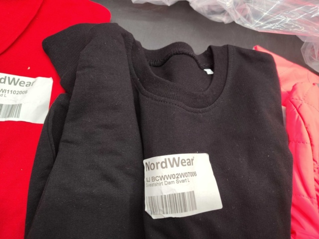 1407576-2 Arbetskläder, 5 st - jackor, tröjor, piké, dam