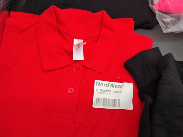 1407576-3 Arbetskläder, 5 st - jackor, tröjor, piké, dam