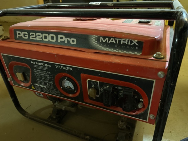 1383171-2 Generator - Matrix PG 2200 Pro