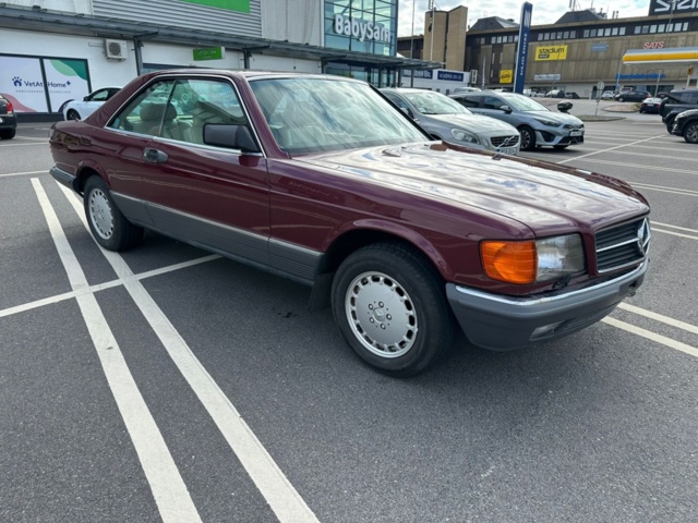 1405261-2 Mercedes-Benz 500 SEC Automatisk, 231hk, 1985