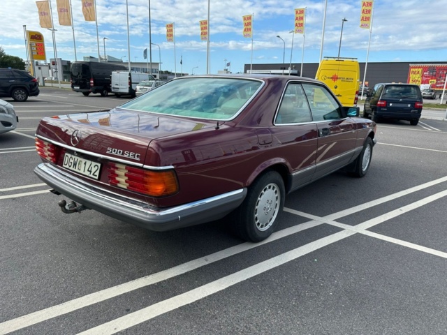 1405261-5 Mercedes-Benz 500 SEC Automatisk, 231hk, 1985