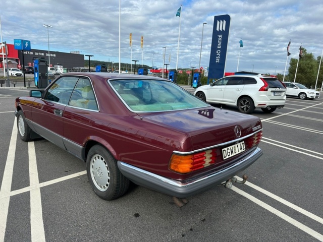 1405261-6 Mercedes-Benz 500 SEC Automatisk, 231hk, 1985