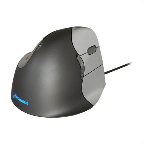 1407829-1 Ergonomisk mus Evoluent 4 - höger (grå)