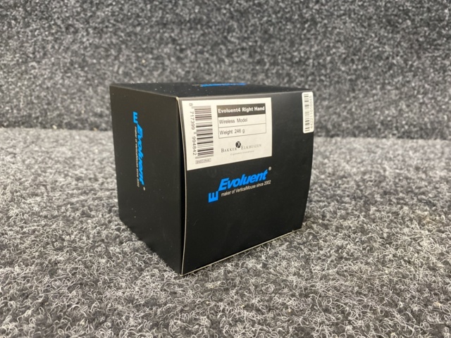 1407827-3 Ergonomisk trådlös mus Evoluent 4 - höger (blå)