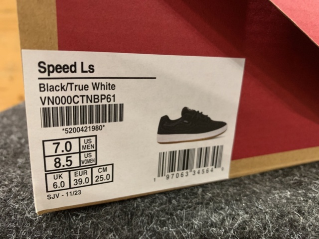 1407843-4 Skor Vans Speed Ls, Strl 39