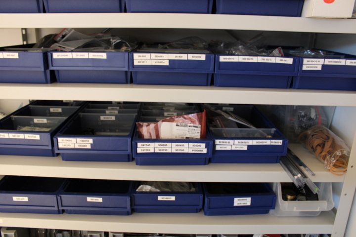 1407939-7 Stort komponentlager för Milab+Pearl mikrofoner