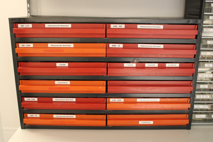 1407939-9 Stort komponentlager för Milab+Pearl mikrofoner