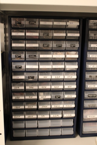 1407939-14 Stort komponentlager för Milab+Pearl mikrofoner