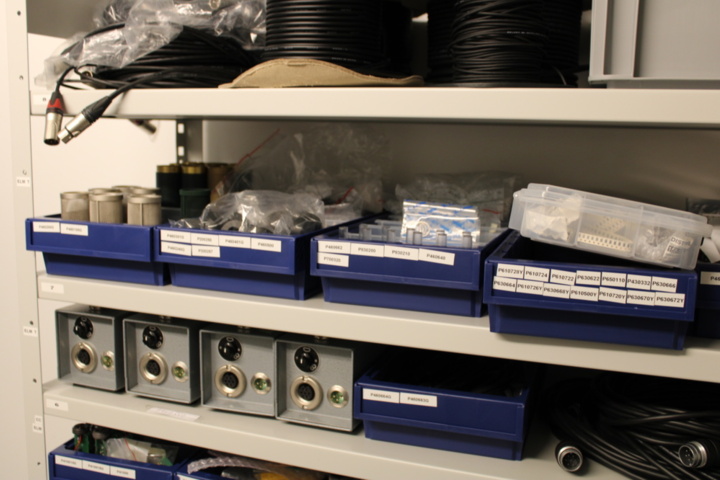 1407939-17 Stort komponentlager för Milab+Pearl mikrofoner