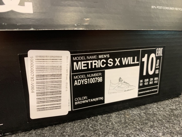 1407868-4 Skor DC Metric X Will, Strl 43