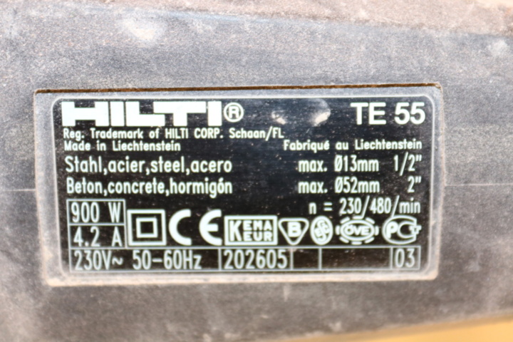 1300796-6 Borrhammare Hilti TE55