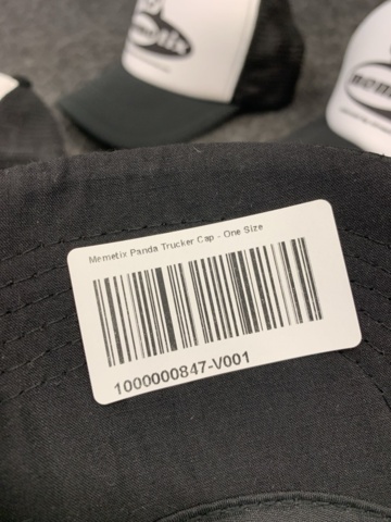 1408170-5 4 st kepsar snapback Memotix, One Size